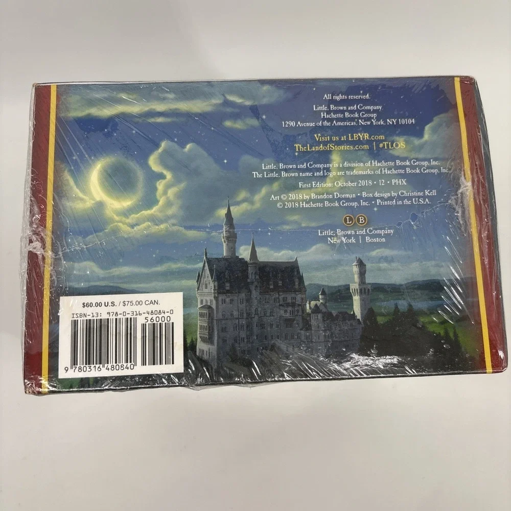 The Land of Stories Gift Set by Chris Colfer, Paperback Fantasy Age 9-12 6 Books